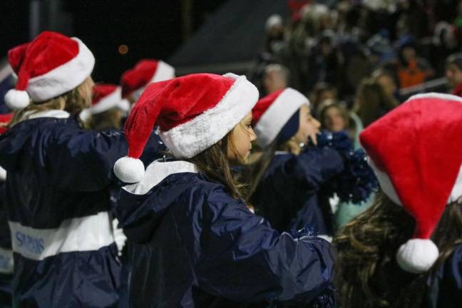 It's been c-c-cold on Friday nights, but Sparta Cheer goes on