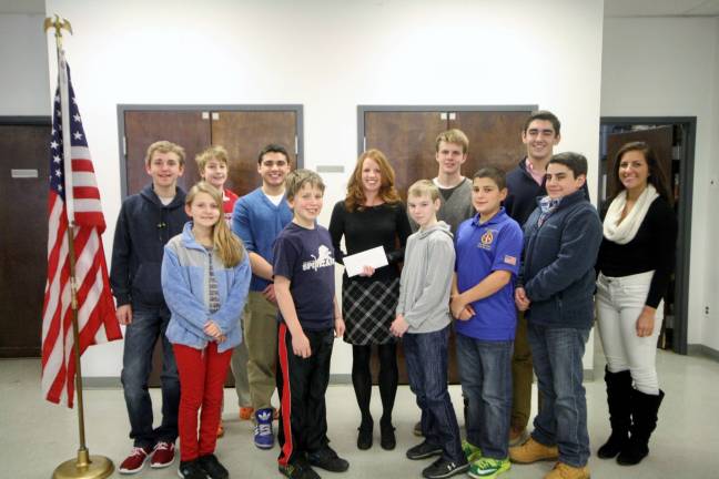 Youth continue efforts to help homeless First row from left, Danielle Laurie, Michael Fowler, Brett Coyle, John Hunter Zoetjes and Jack Lubertazzi. Back row from left, Jack Laurie, David Ames, Ben Insley, Pam Ryerson, Ed Weaver, Dan Lubertazzi and Cassandra Zoetjes.