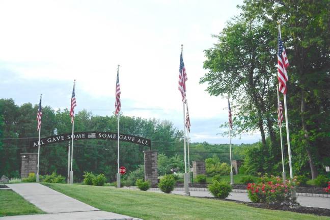 Where in Sparta? Northwestern NJ Veterans Memorial Cemetery exit, Route 94