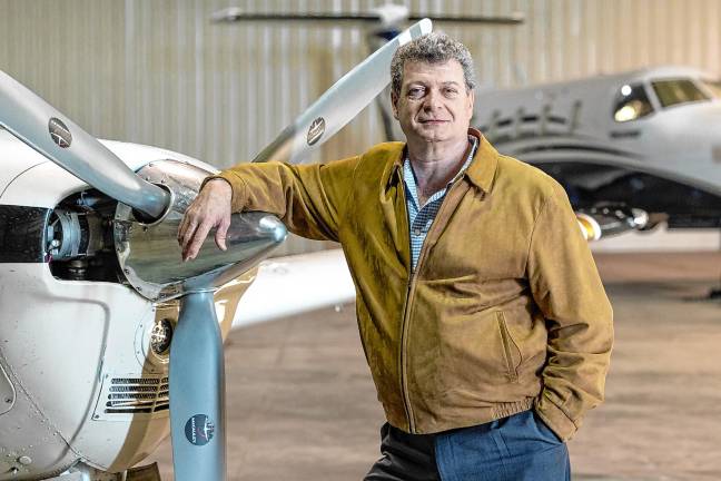 Airport issue to go before Land Use Board <b>Alan Antaki, owner of Sussex Airport in Wantage, has sued the township and a neighboring business. (Photo by Hal Brown)</b>