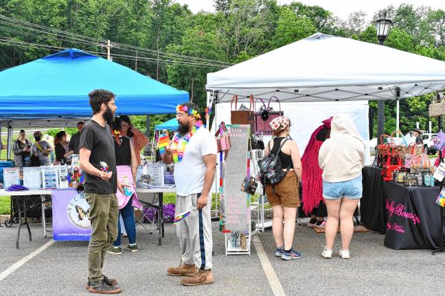 Sussex County Pride celebration grows PR4 Vendors sell their wares.