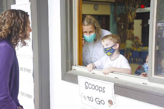 Our Savior Nursery School holds ‘Scoops To Go’ event