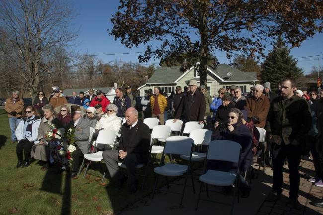Sparta honors its veterans Veterans, officials and residents came out for the ceremony