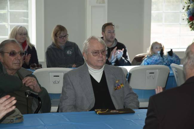 Sparta Councilman Jerry Murphy was among those attending the Sparta NJ Veterans Day Ceremony