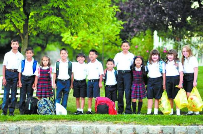 Reverend Brown students go back to school Reverend Brown students go back to school