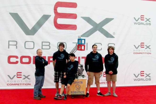 Sparta robotics earns highest ranking in state The Sparta High School Robotics Team.