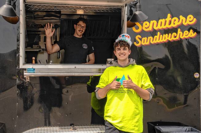 Photos: Earth Day Fair Nick Senatore and Patrick Marazitti.