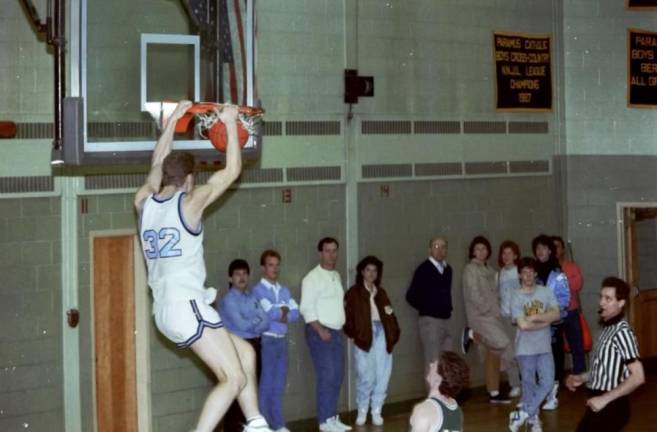 Chris Jent was an All-American senior at Sparta High School. He later played for Ohio State, then the Houston Rockets in the NBA. (Photo provided)