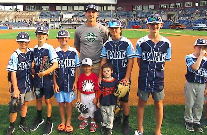 Sparta Little Leaguers treated to ‘Night at the Ballpark’ with the Sussex County Miners