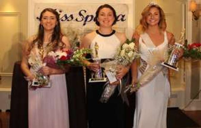 Caitlyn Lyons is Miss Sparta 2016 From left, Kristen Petrucci, Courtney McKenna and Caitlyn Lyons