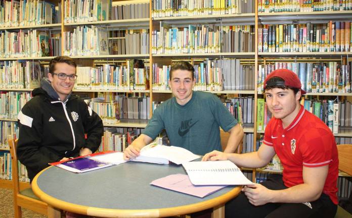 Australian players make impact at SCCC Photo, left to right, Josh Gates, Kirk Stanwix and Carmine Caruso.