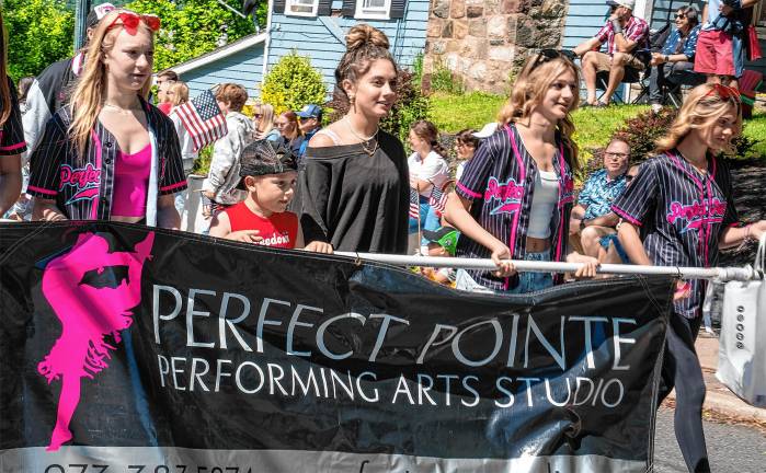 Photos: Memorial Day Parade Students at Perfect Pointe Performing Arts Studio in Sparta.