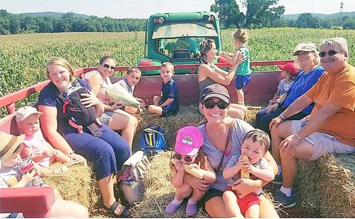 Ort Farms hayride (Ort Farms Facebook page)
