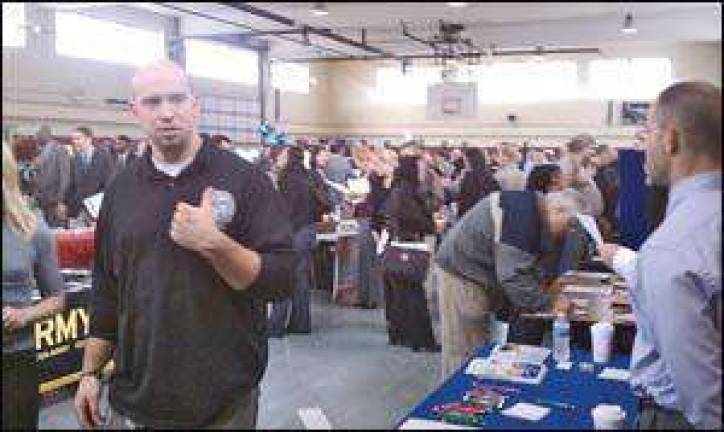 Many hired on the spot at jobs fair Many hired on the spot at jobs fair