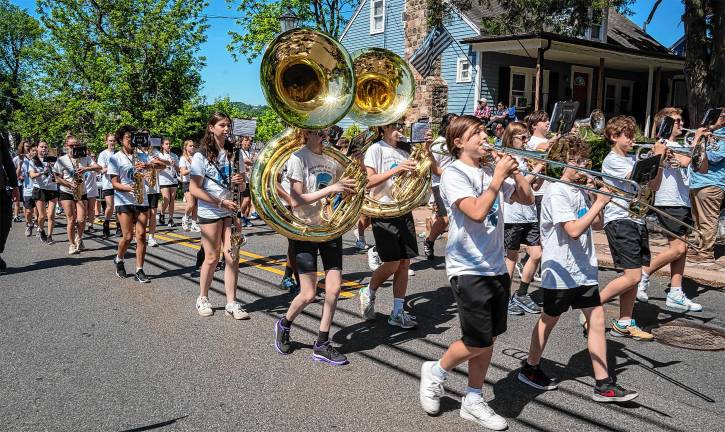 Photos: Memorial Day Parade The Sparta High School marching band performs in the parade.