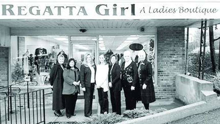 Sparta Chamber Council ambassadors visit several businesses in town At the Regatta Girl, from left, Robyn Bivona, Wells Fargo Home Mortgage; Dawn Corbo, Weichert Realtors; Maureen Ferguson, Owner, Regatta Girl: Ashleigh Ferguson, Owner, Regatta Girl: Tammie Horsfield, President, Sussex County Chamber of Commerce; MaryAnn Ryan, Hello Neighbor; and Pauline Richards, Achieving Excellence.