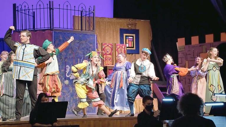 DVHS Drama Club streams ‘Once Upon a Mattress’ (Photo provided)