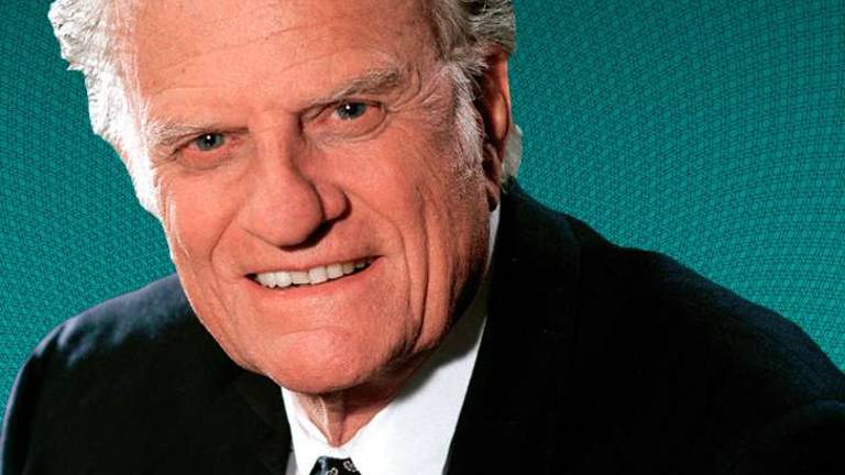 Billy Graham — shaking his hand Billy Graham — shaking his hand
