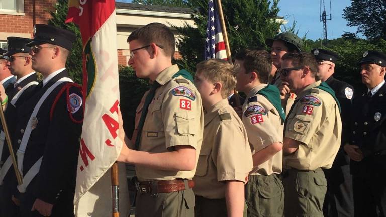 Sparta comes out to honor Old Glory Sparta comes out to honor Old Glory