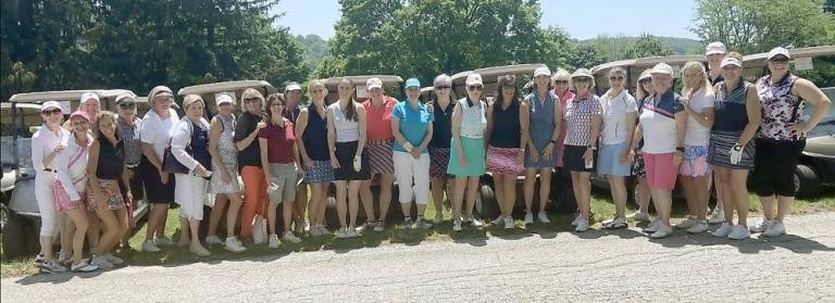 Lake Mohawk Golf Club Women’s Association on opening day (Photo provided)