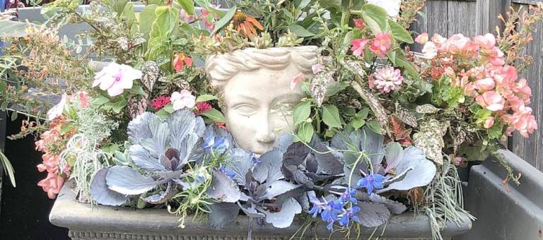 The Lake Mohawk Golf Club Women’s Association submitted this floral arrangement for the NJ State Fair’s Flower and Garden Show.