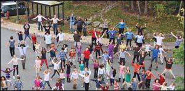 Everyone's Jumping at Hilltop Everyone's Jumping at Hilltop