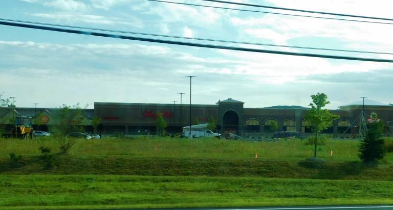 ShopRite update The Sparta ShopRite on Rt. 15 North is nearing completion and will open this autumn.