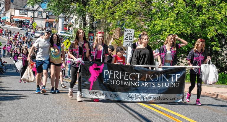 Photos: Memorial Day Parade Students at Perfect Pointe Performing Arts Studio in Sparta.
