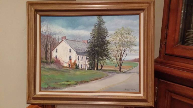 Historical society holding silent auction A painting by Sparta artist Wendy Stamer of the Dildine-Kyle stone house built in 1790 will be one of the pieces offered at a Silent Auction on the evening of the Sparta Historical Society’s May 15 Victory Ball at the Lake Mohawk Country Club. This historic house was once part of a Sussex County farm and mill.