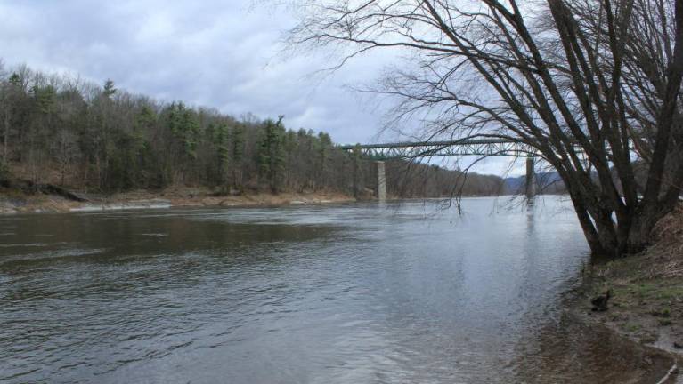 The Delaware River at Milford Beach, Delaware Water Gap National Recreation Area (Photo by Pamela Chergotis)