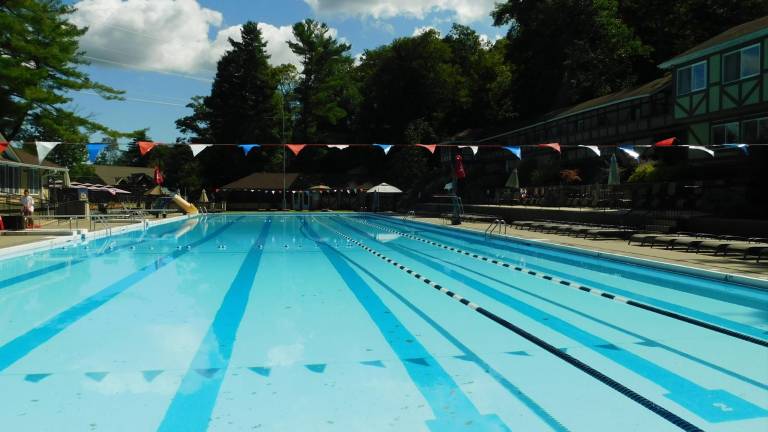 Lake Mohawk Pool dedication Lake Mohawk Pool dedication