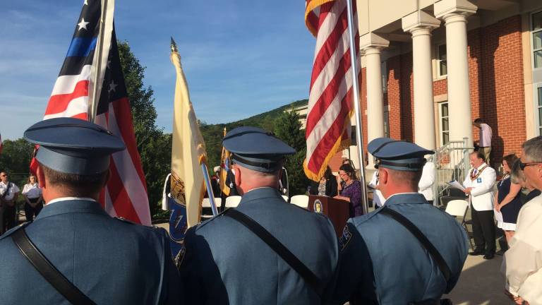 Sparta comes out to honor Old Glory Sparta comes out to honor Old Glory