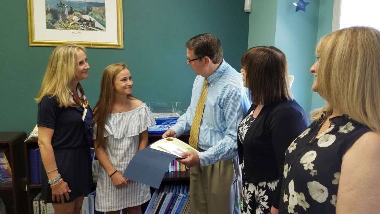Pope John graduate awarded scholarship Pope John graduate awarded scholarship