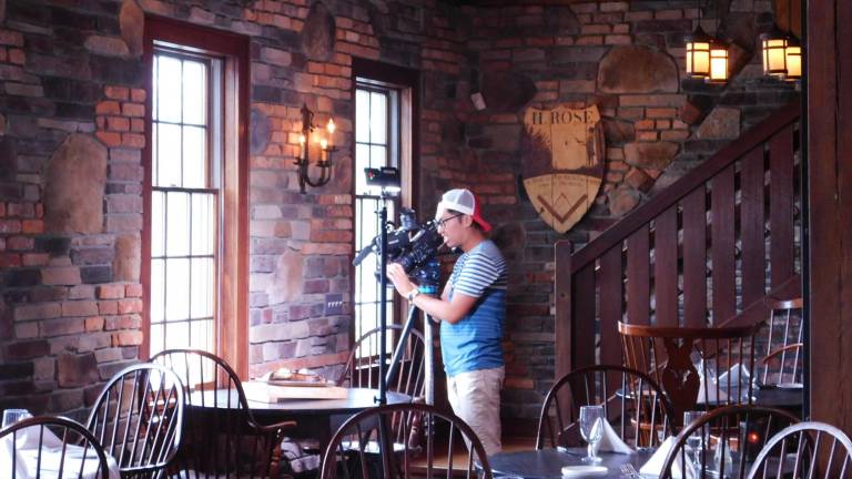 Restaurant Hunter tapes an episode at Mohawk House Restaurant Hunter tapes an episode at Mohawk House