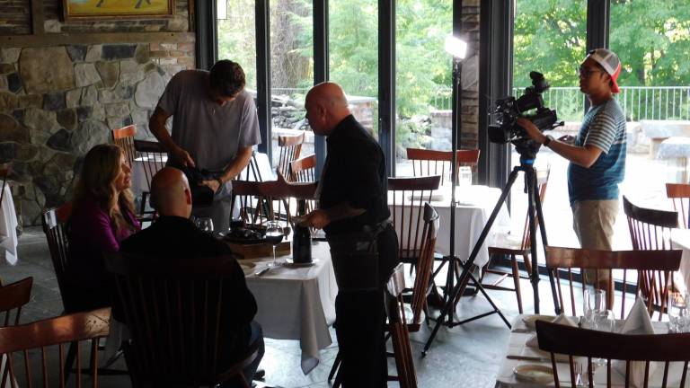 Restaurant Hunter tapes an episode at Mohawk House Restaurant Hunter tapes an episode at Mohawk House