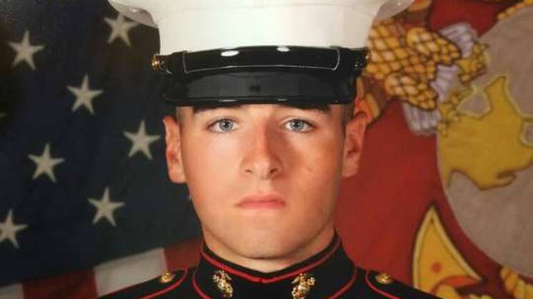 Local marine graduates boot camp Local marine graduates boot camp