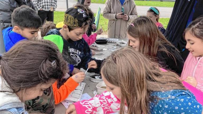 Students learn about a wide range of environmental topics at the 17th annual Earth Day Celebration on April 19 at the Sussex County Municipal Utilities Authority in Lafayette. (Photos provided)