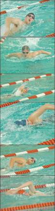 In the swim