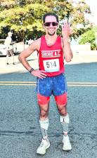 Mark Minervini of Stanhope won the Labor Day 5K.