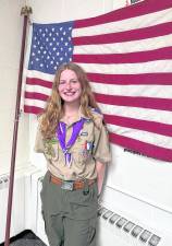 Abigail Weisbeck of Spata earned her Eagle Scout and Girl Scout Gold Award.