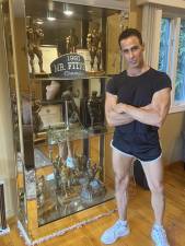 Anthony Catanzaro’s first body-building award was 1997 Mr. Fitness Champion. (Photos by Deirdre Mastandrea)