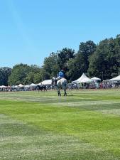 More than 600 people line the field to tailgate and take in the action at Grayfields Polo Club in Allamuchy. (Photos by Aidan Mastandrea)