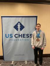 Zach Nowel, a student at Pope John XXIII Regional High School, won the national championship in his division with seven wins and no losses.