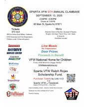 VFW’s annual clambake is today