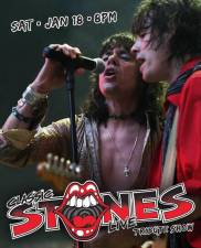 Enjoy classic Stones tunes at 8 p.m. on Jan. 18, 2020. The Newton Theatre Box Office can be reached at (973) 940-NEWT.