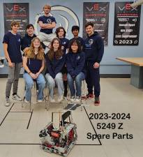 Sparta High School’s lead varsity team, 5249-Z ‘Spare Parts,’ reached the tournament semifinals Dec. 10 at Millburn High School.
