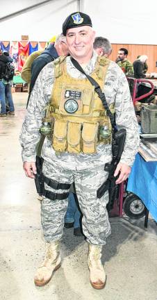 <b>Air Force Master Sgt. Tony Miceli poses for a photo.</b>