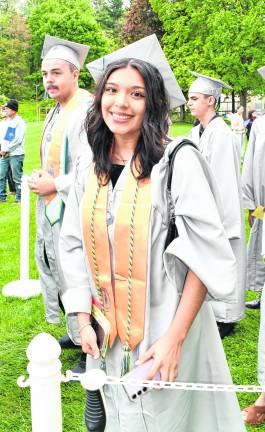 <b>Dea Garcia of Hopatcong poses for a photo.</b>