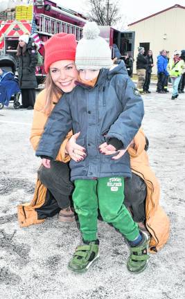 Esther and Lionel Mansfield of Andover pose at Operation: Toy Train.