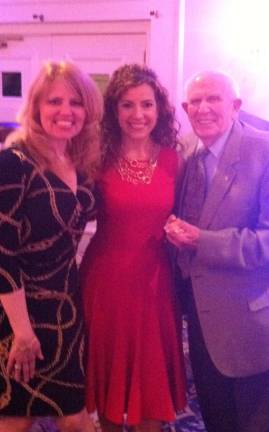Heidi Weber (left) Sandra Joseph (center) and the late Judge Weber at last year's concert